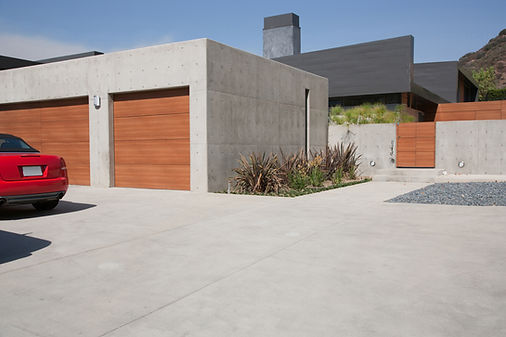 Exterior of Modern Garage