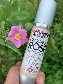 glowing rose