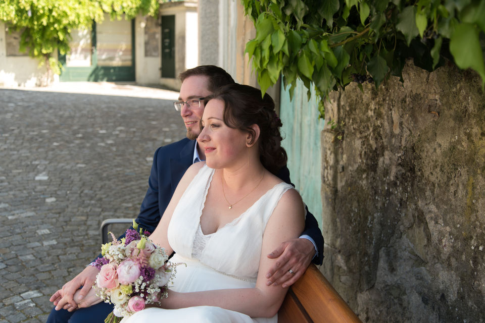 Photo de couple, mariage à l'extérieur