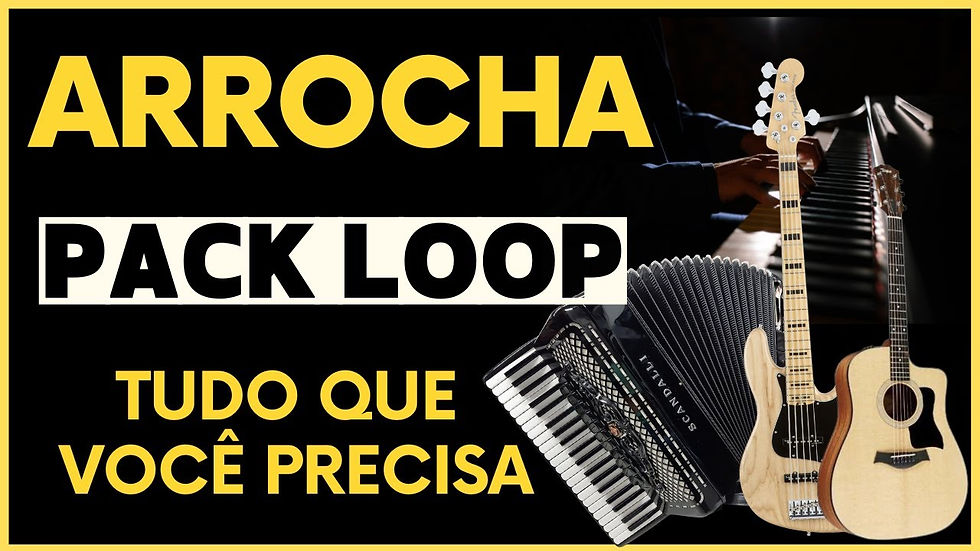 Miniatura: KIT LOOP ARROCHA - SANFONA BAIXO VIOLÃO PIANO