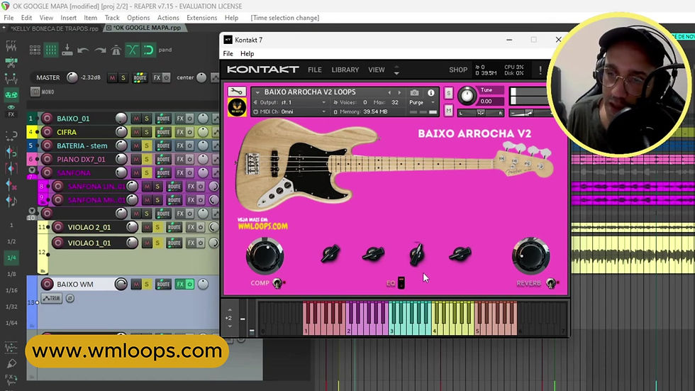 Miniatura: LOOP CONTRABAIXO - ARROCHA V2