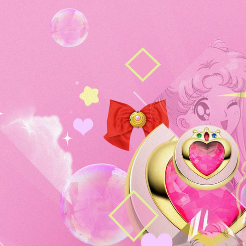 a digital collage art piece as a tribute to the long-running show Sailor Moon. This creation involved the strategic layering of photographic elements, hand-drawn components, and vectors to produce a cohesive and visually compelling composition.