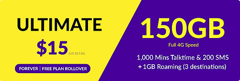 Changi Flexi Ultimate Data Plan. 150GB Data at $15 a month. 1000 Minutes Talktime with 200 SMS! 1GB Roaming to 3 Destinations! Get the Cheapest Changi Mobile Plans with Melashoppe Today!