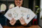 Thumbnail: Wenskaarten alfabet (a tot j)