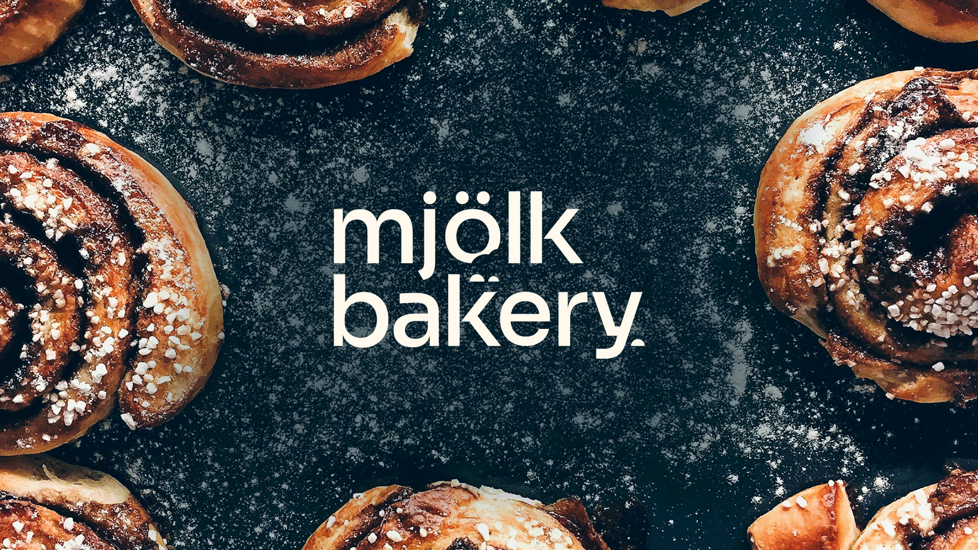 Mjolk Logo Restaurant concept