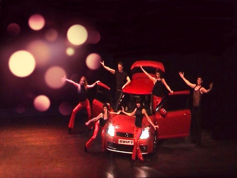 Cueneyt’s choreography for the dynamic Suzuki Swift event show, combining power, precision, and brand presentation through dance.