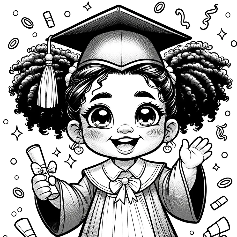 Thumbnail: Dream Big, Graduate! Coloring My Tomorrow
