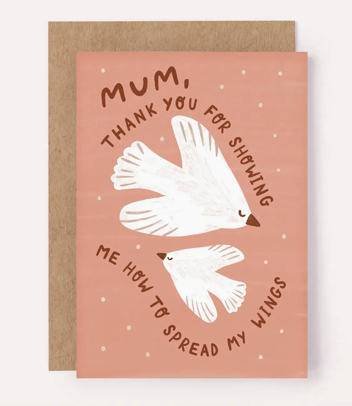 Thank You Mum Card - Mother's Day Birds | Mum Birthday Love