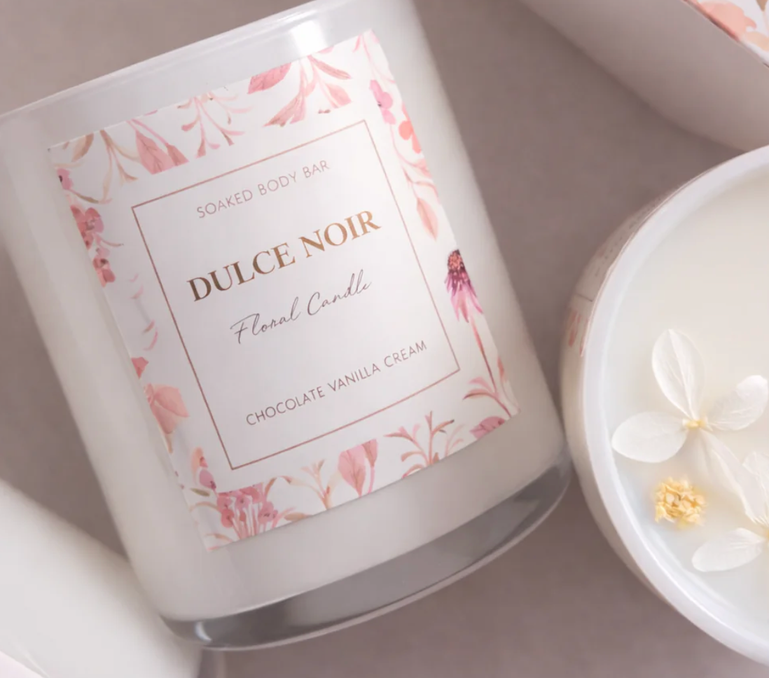 HAMPER Dulce Noir Candle, Shower Melt & Milk Soak
