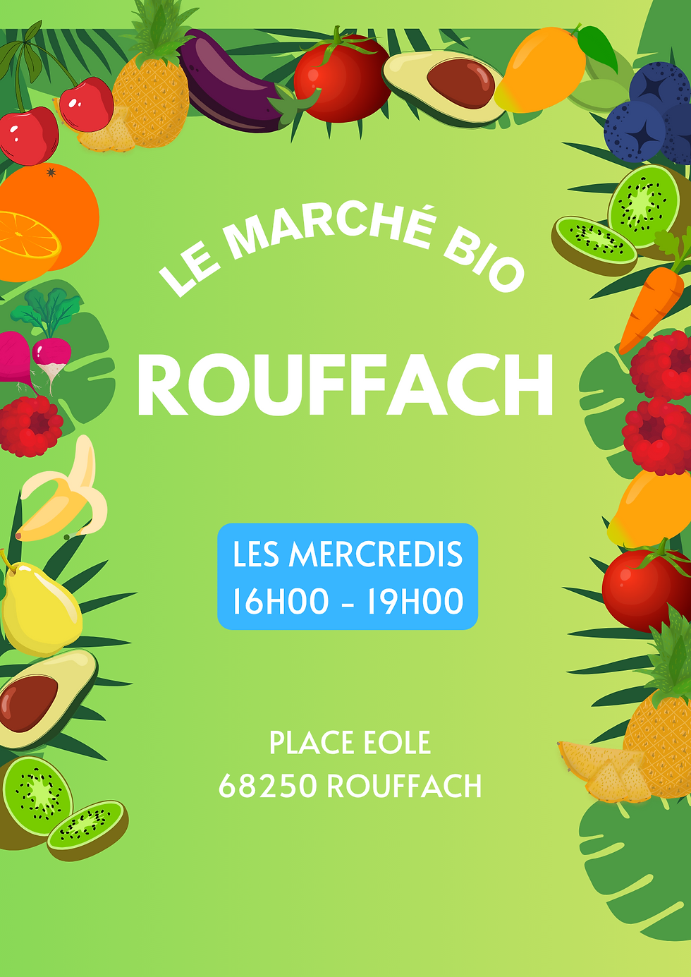 Marché bio de Rouffach 