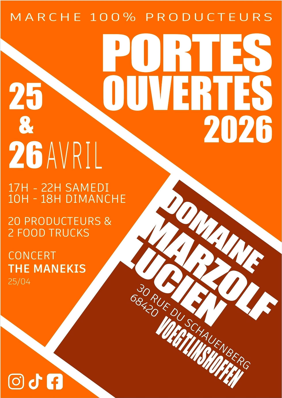 Portes ouvertes vins d' Alsace Lucien Marzolf