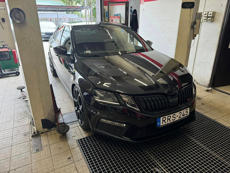 Skoda Octavia RS 2.0TSI szelepszár szimering csere
