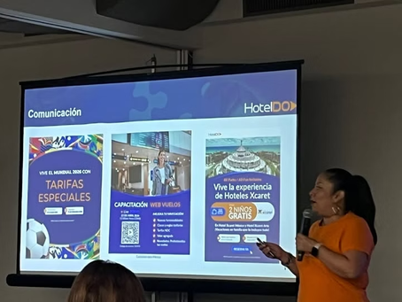 DestinoInicialByFraveo en capacitación con HotelDo