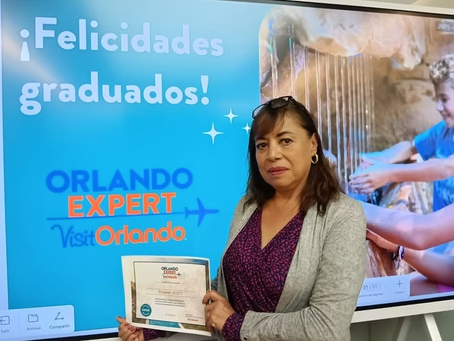 ViajeScottByFraveo fue parte de la certificación Orlando Expert