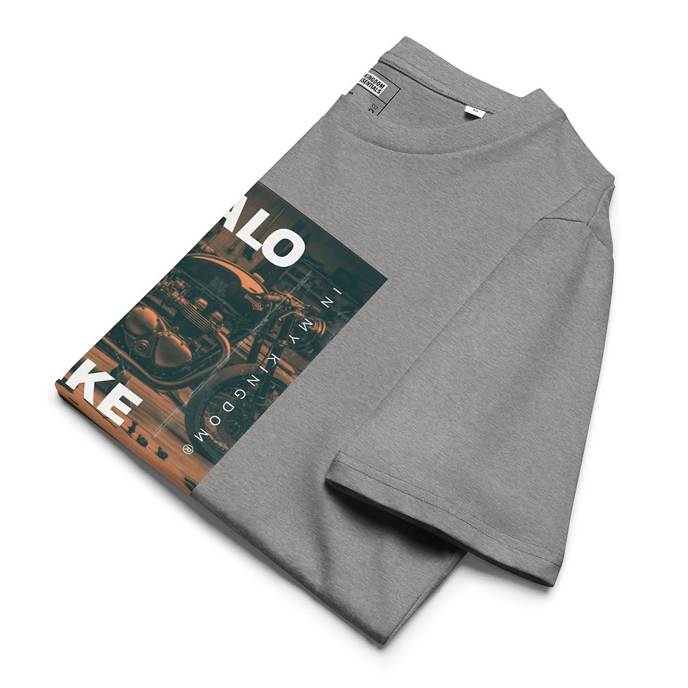 Thumbnail: HALO UNISEX ORGANIC GRAPHIC T-SHIRT