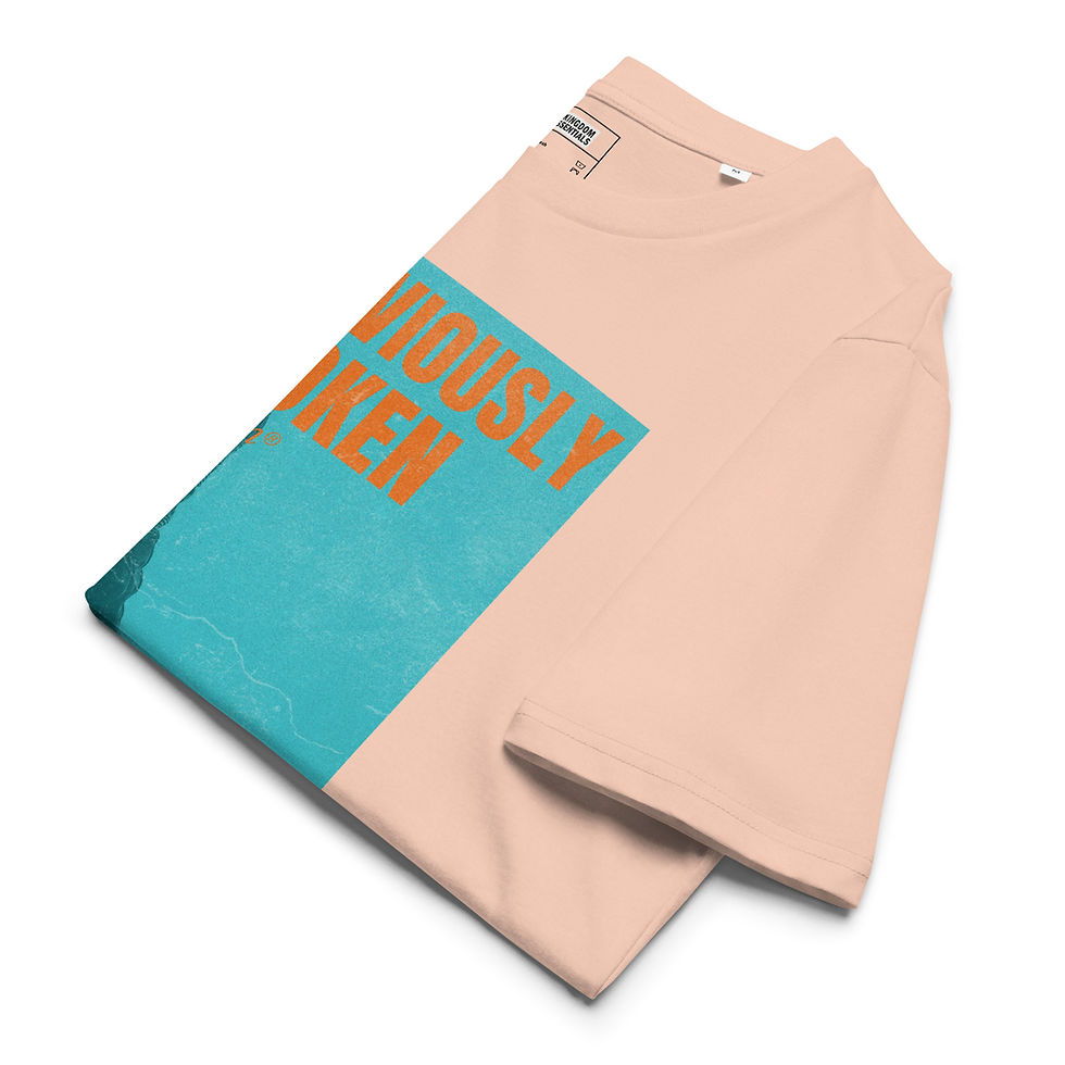 Thumbnail: Previously Broken Tee — Desert Blue Edition