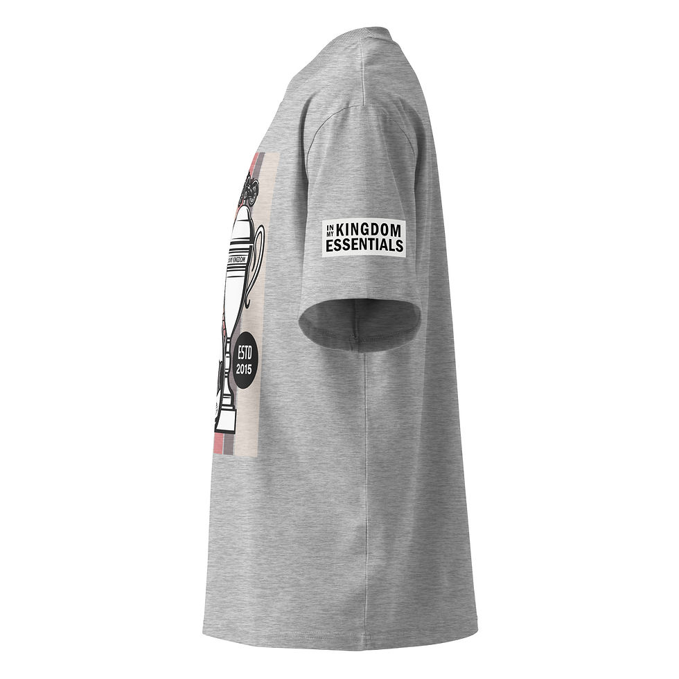 Thumbnail: Motorcycle Vintage Trophy Oversized High Neck T-shirt