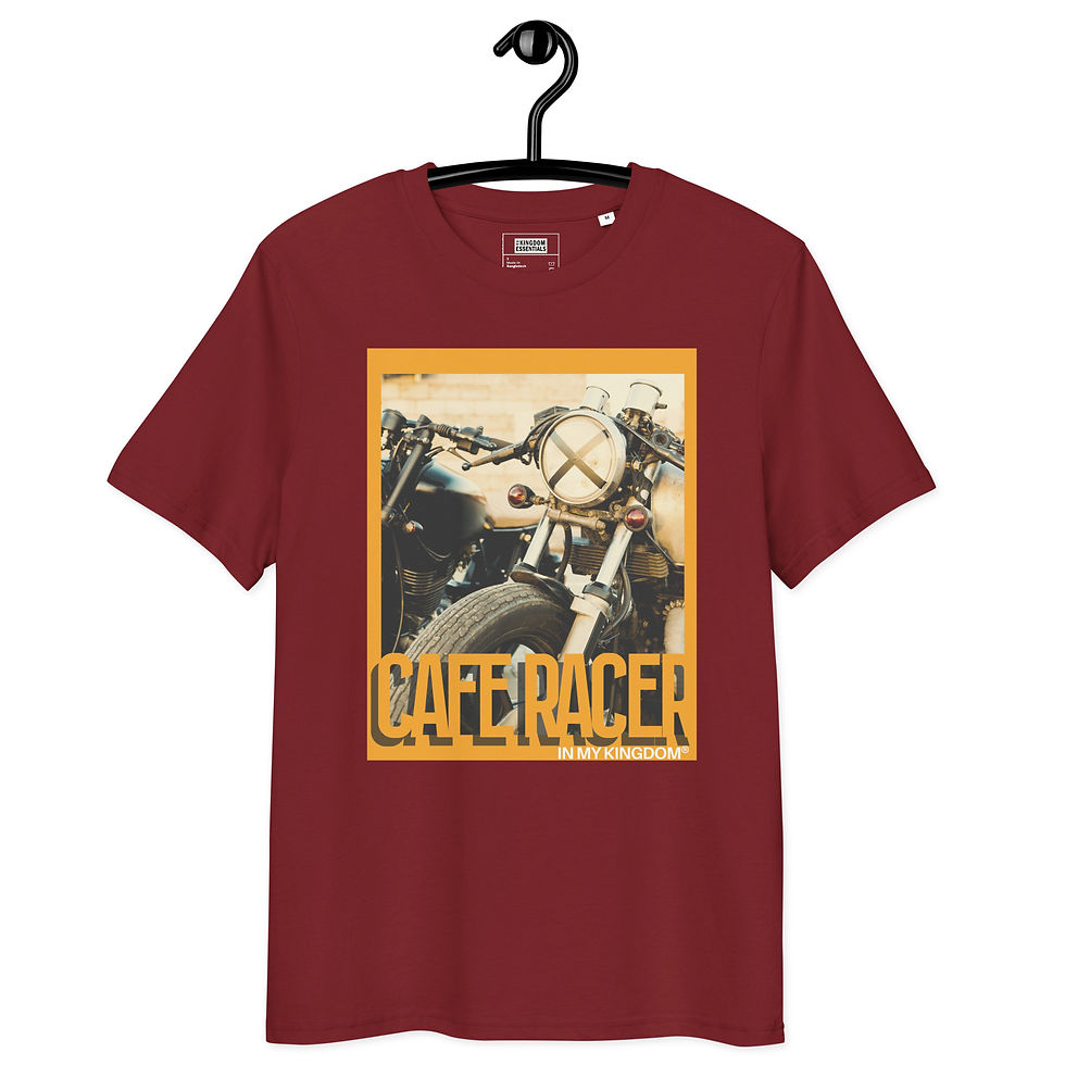 Thumbnail: Silent Machine Tee — Café Racer Graphic Tee