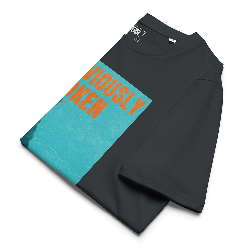 Thumbnail: Previously Broken Tee — Desert Blue Edition