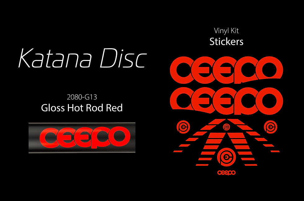 Thumbnail: Custom Decals -  KATANA DISC     (For 2022 KATANA DISC)