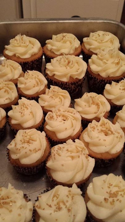 Tennessee Honey Whiskey Cupcakes