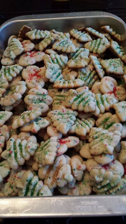 Christmas Spritz Cookies