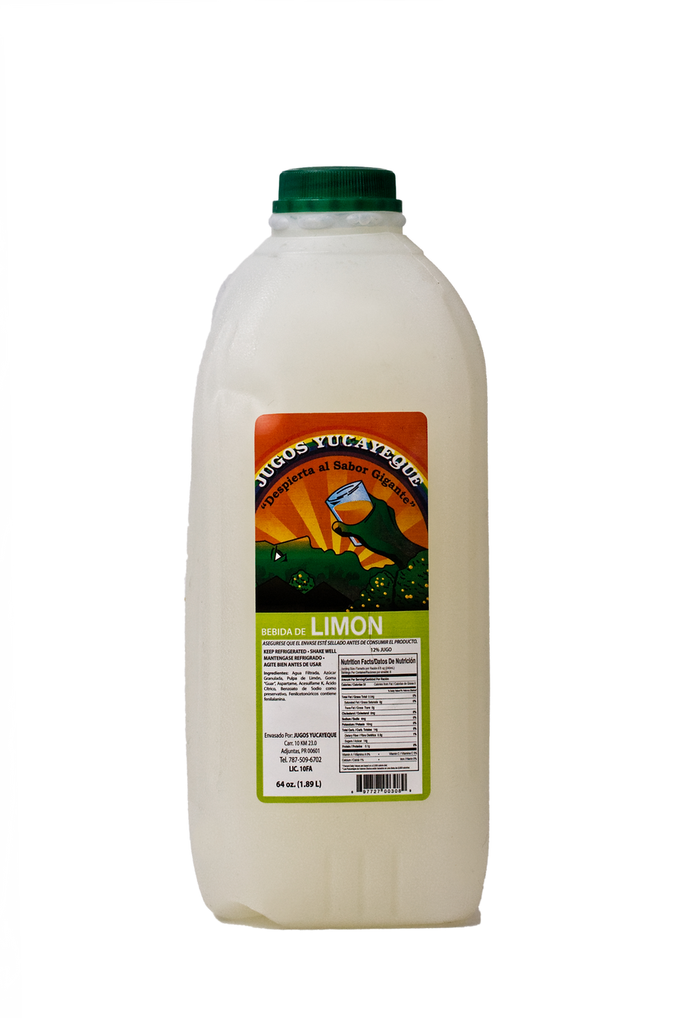 jugo limón 64 oz