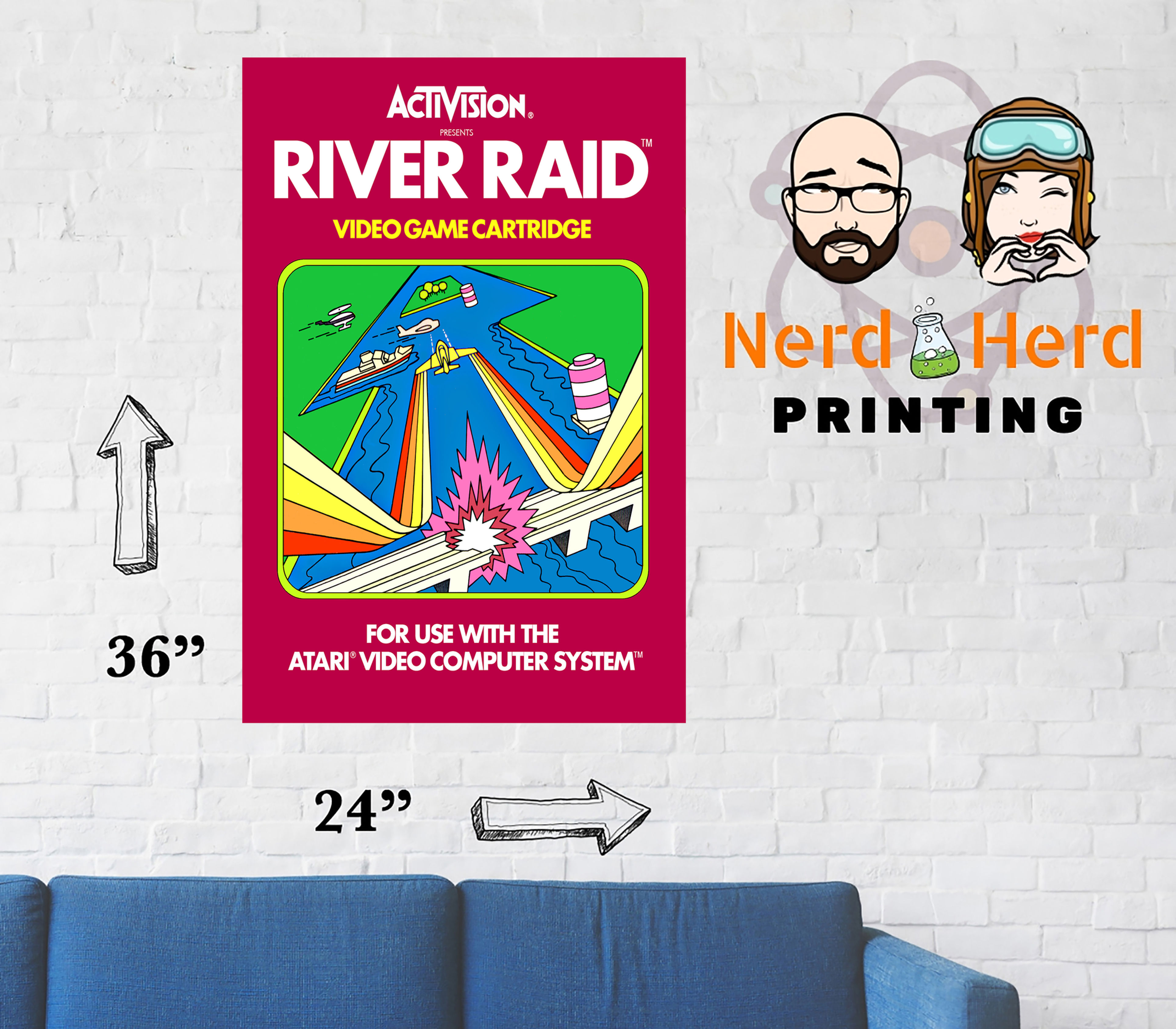 River Raid Cover - Activision