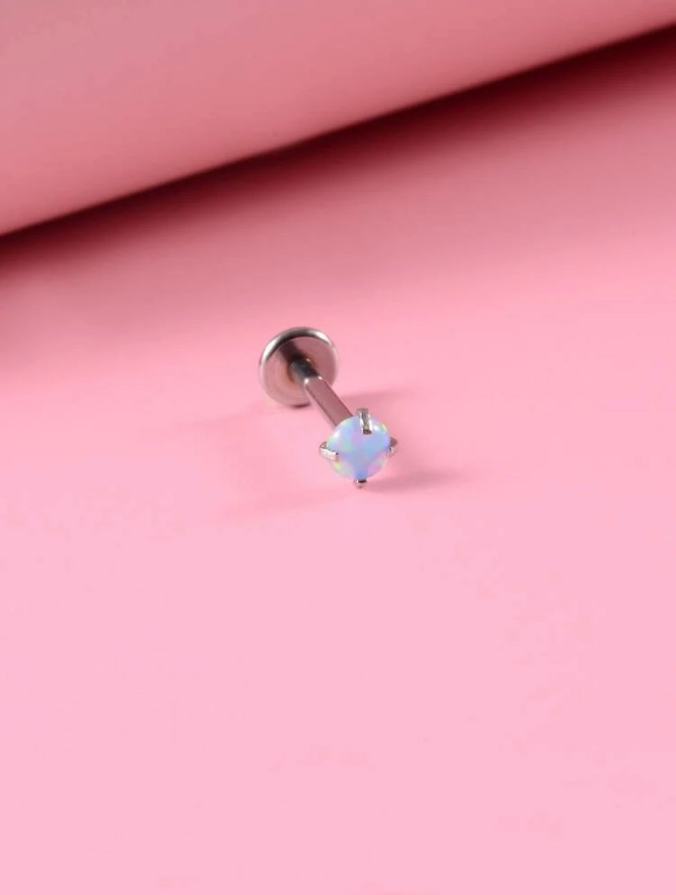 Opal Labret Piercing