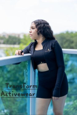 Thumbnail: 3‑Piece Activewear Set — Jacket • Shorts • Sports Bra