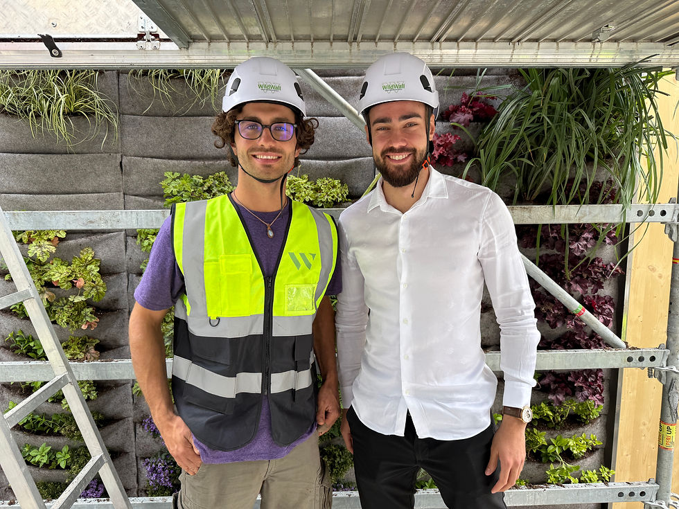 Joao Wild (WildWall GmbH und Mathieu Sidoli (Integravista GmbH)