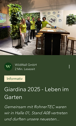Blogbeitrag Giardina 2025