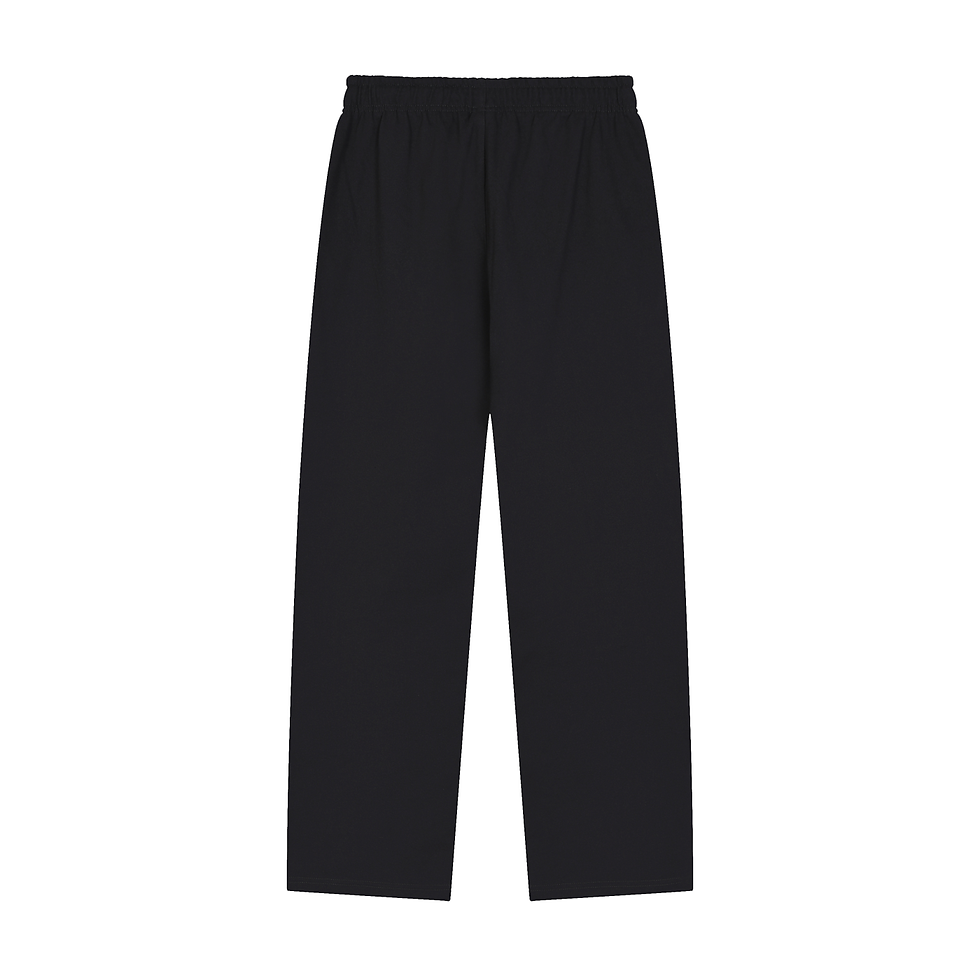 Miniatyrbild: Solid Color Straight-Leg Sweatpants