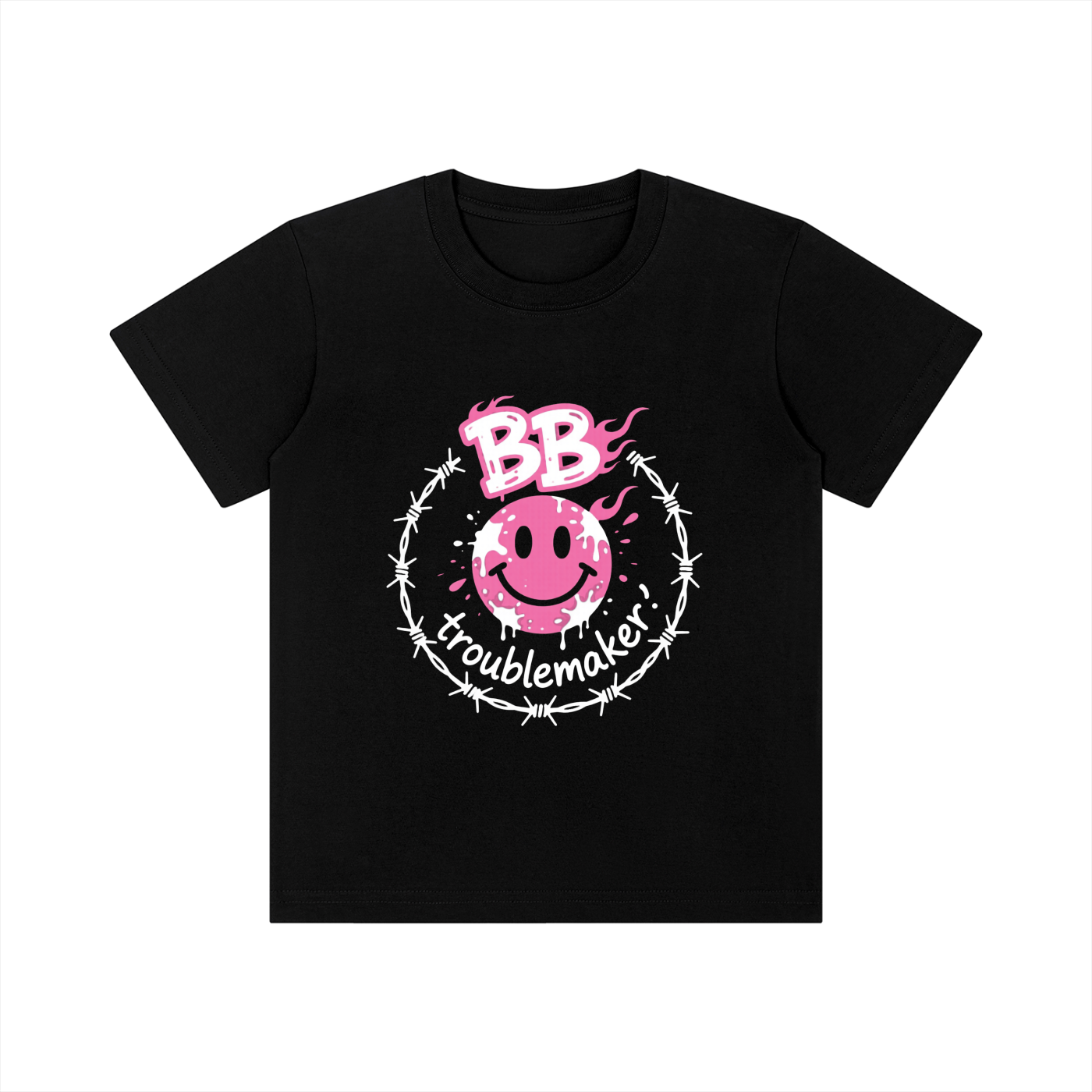 Basikkbitch Kid's Crewneck Short Sleeve T-Shirt