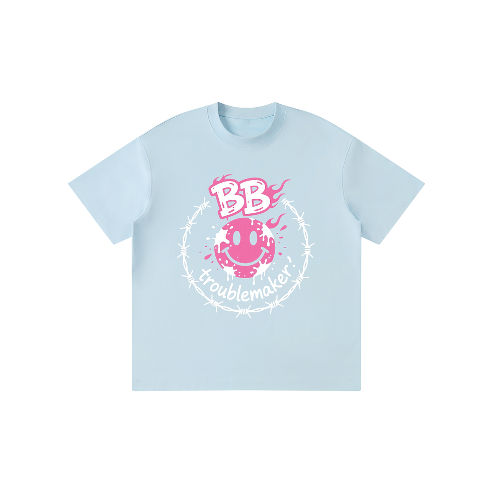 Miniatyrbild: Basikkbitch Kid’s Solid Crewneck T-Shirt