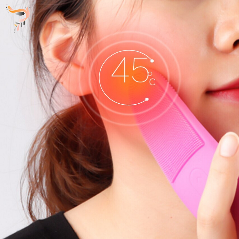 Miniatura: Lyra Limpiador Facial Cepillo Facial de Silicona Violeta