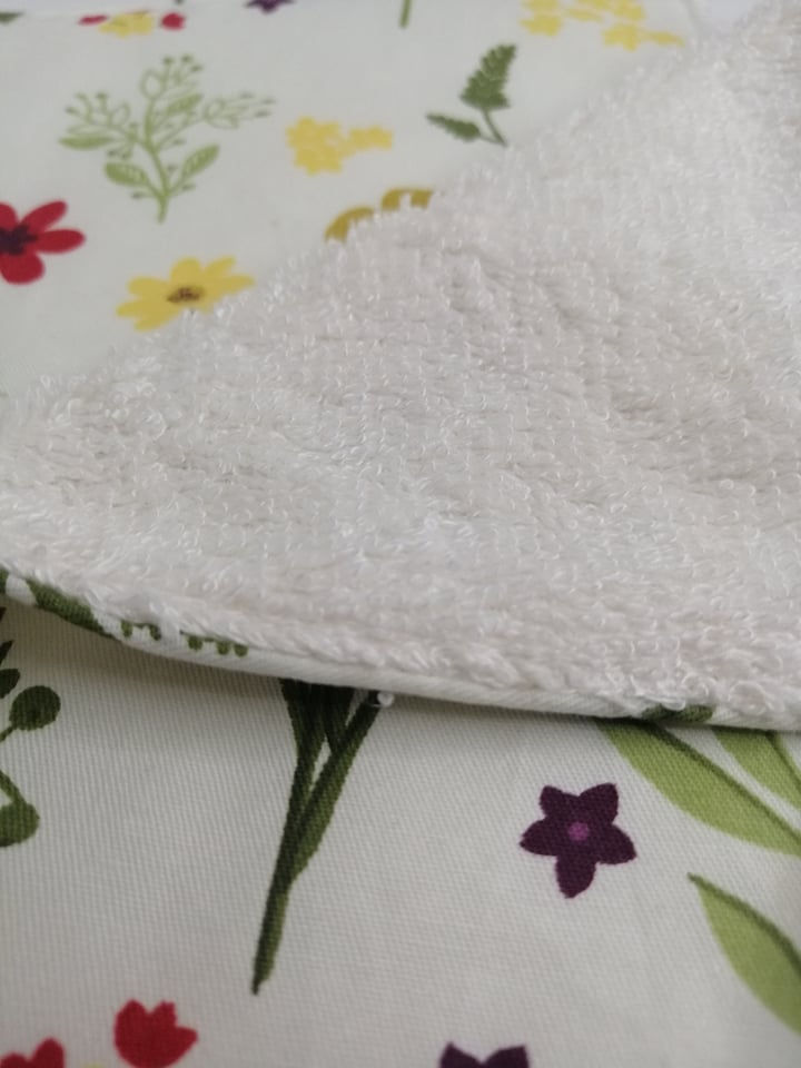 Miniature : Lot de 2 serviettes visage - Printanier