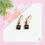 Thumbnail: C.h.a.n.e.l No.5 Black Earrings