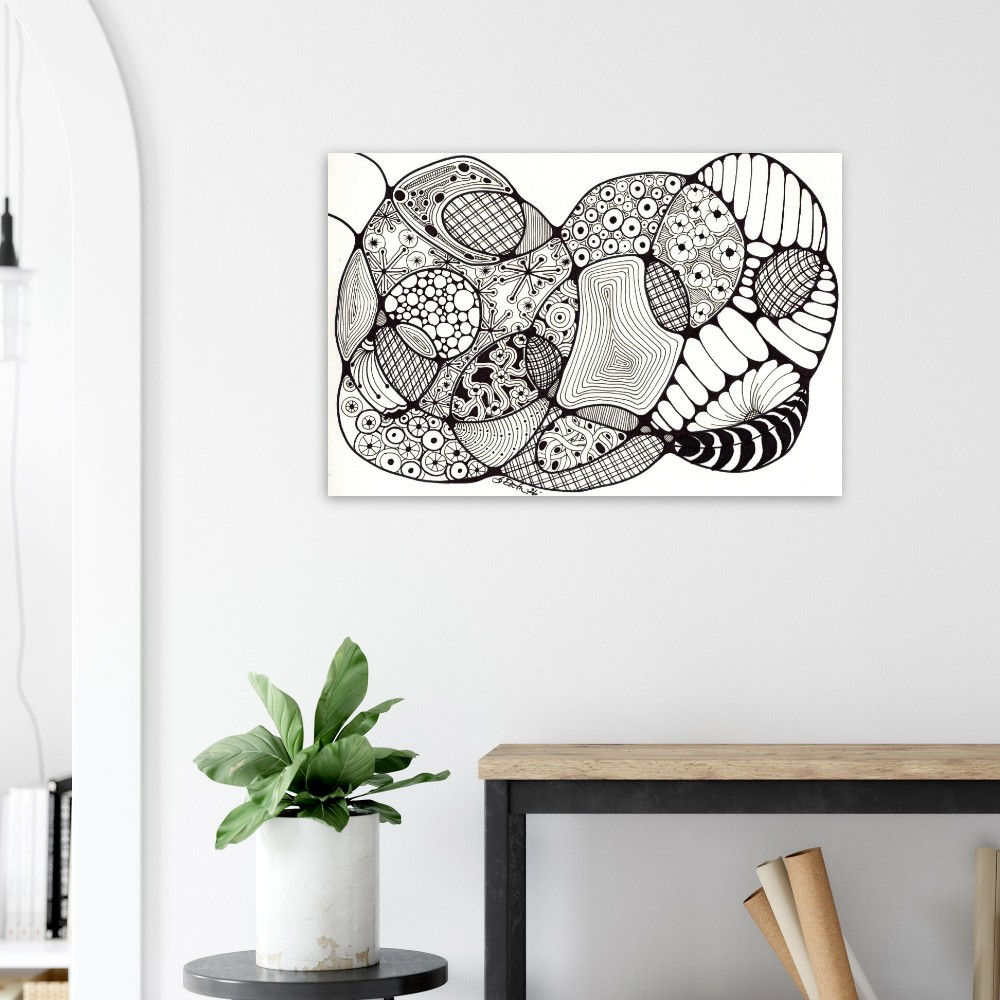 A Map of Inner Worlds - Fine Art Print