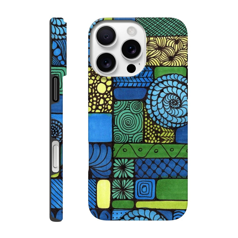 Studies in Color and Lines - iPhone Case