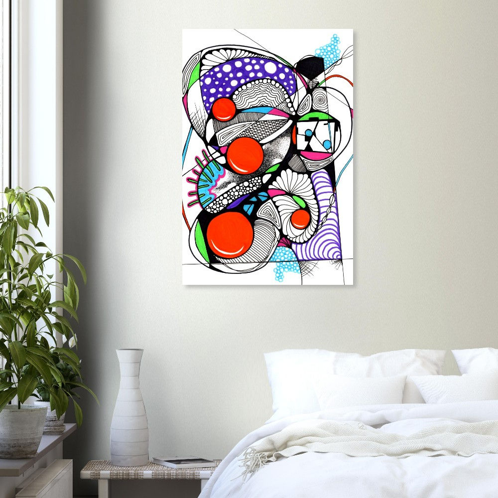 Neon Recess - Fine Art Print