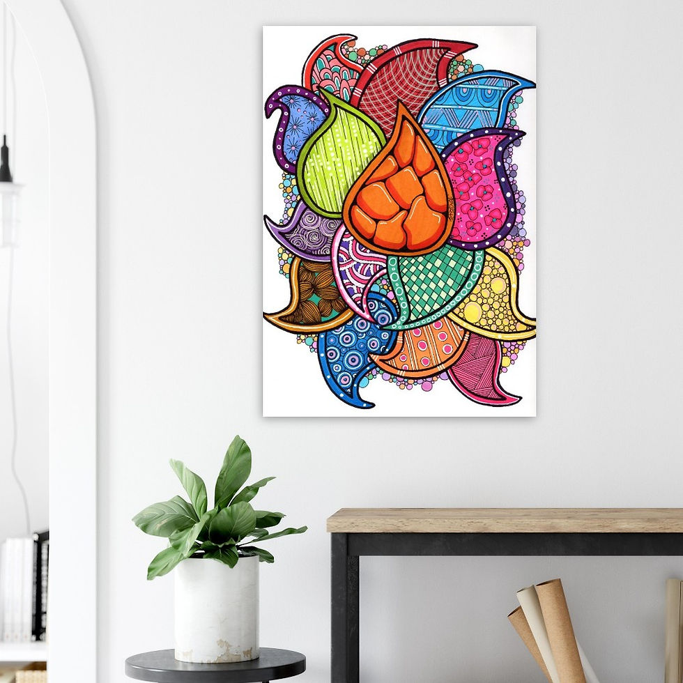 Thumbnail: Paisley Daydream - Fine Art Print