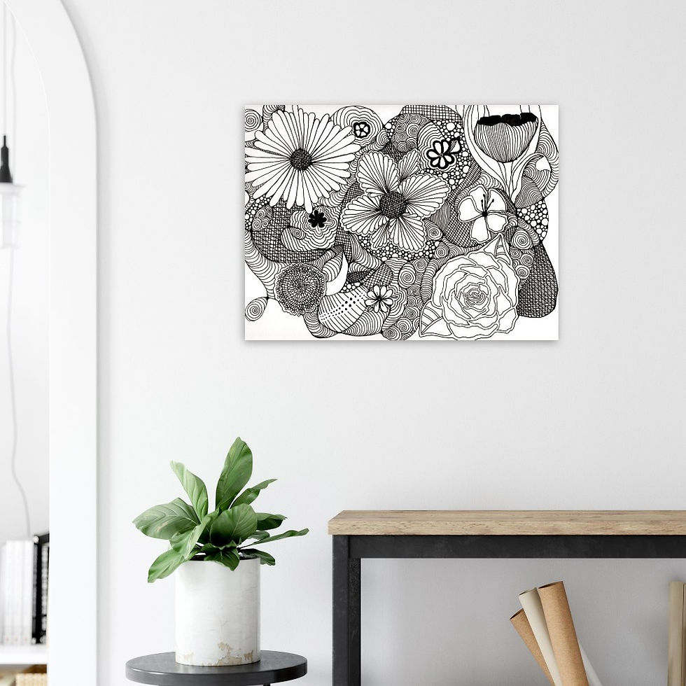 Thumbnail: The Illustrated Garden - Fine Art Print