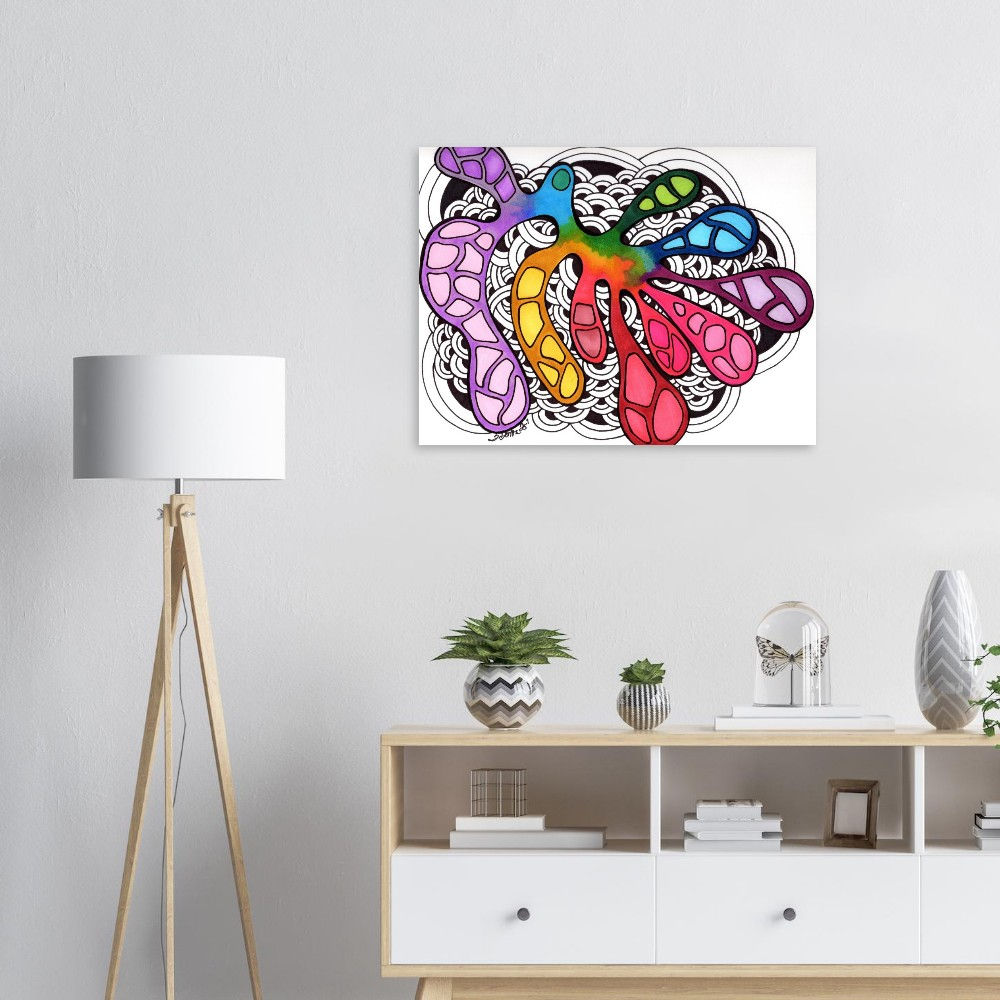 A Break in the Monochrome - Fine Art Print