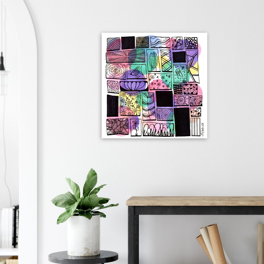 A Gallery of Small Worlds - Fine Art Print