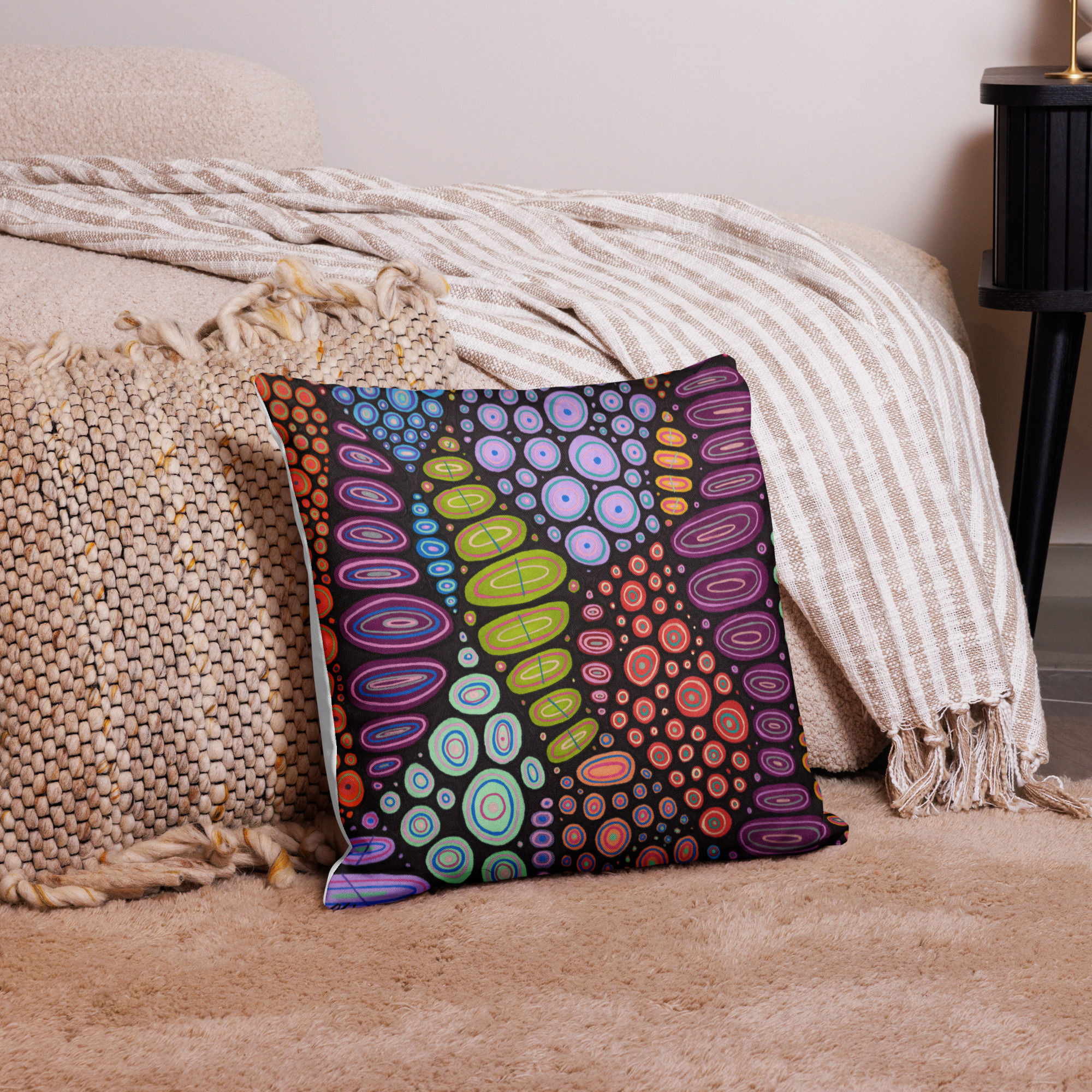 Atomic Groove - Premium Pillow Case