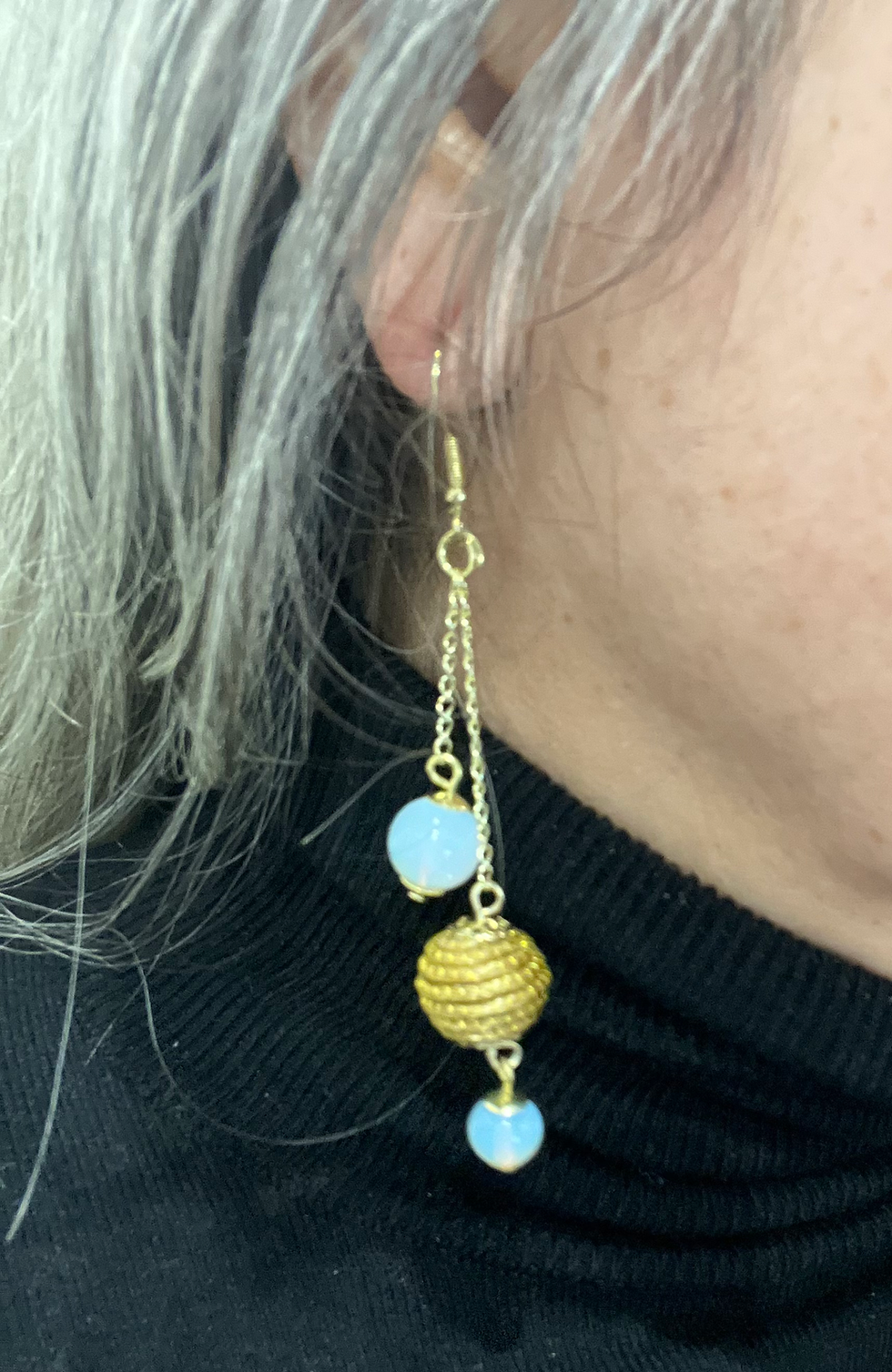 Miniature : Boucle Mariana Opale
