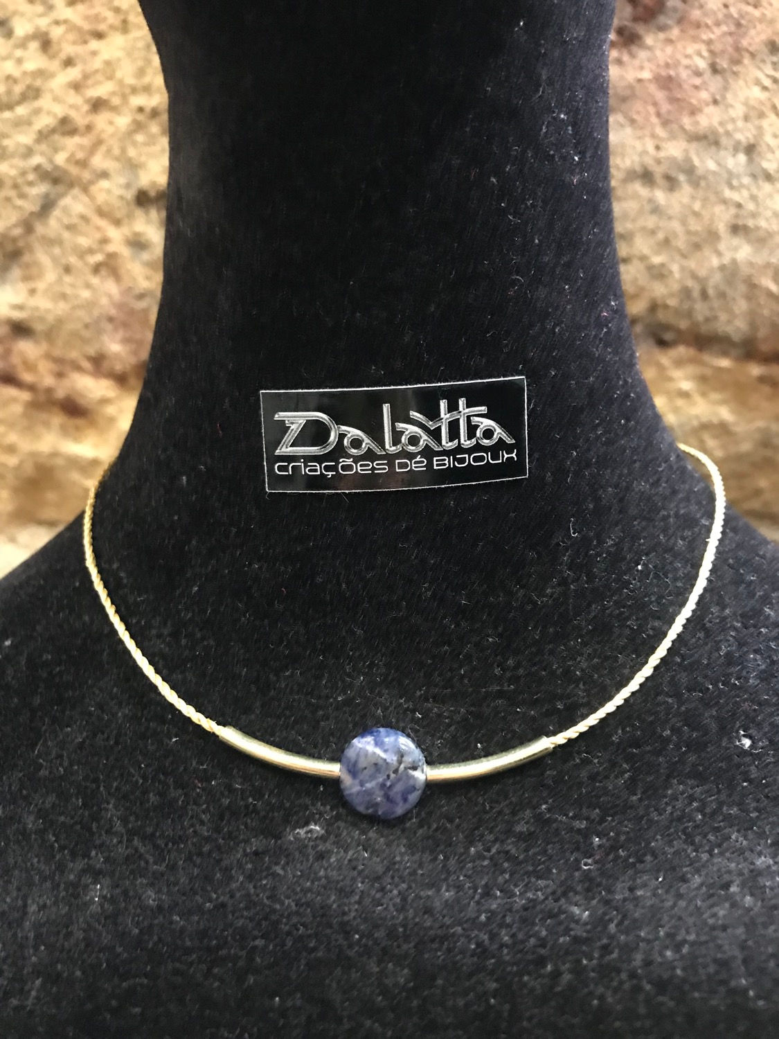 Collier lapis-lazuli 