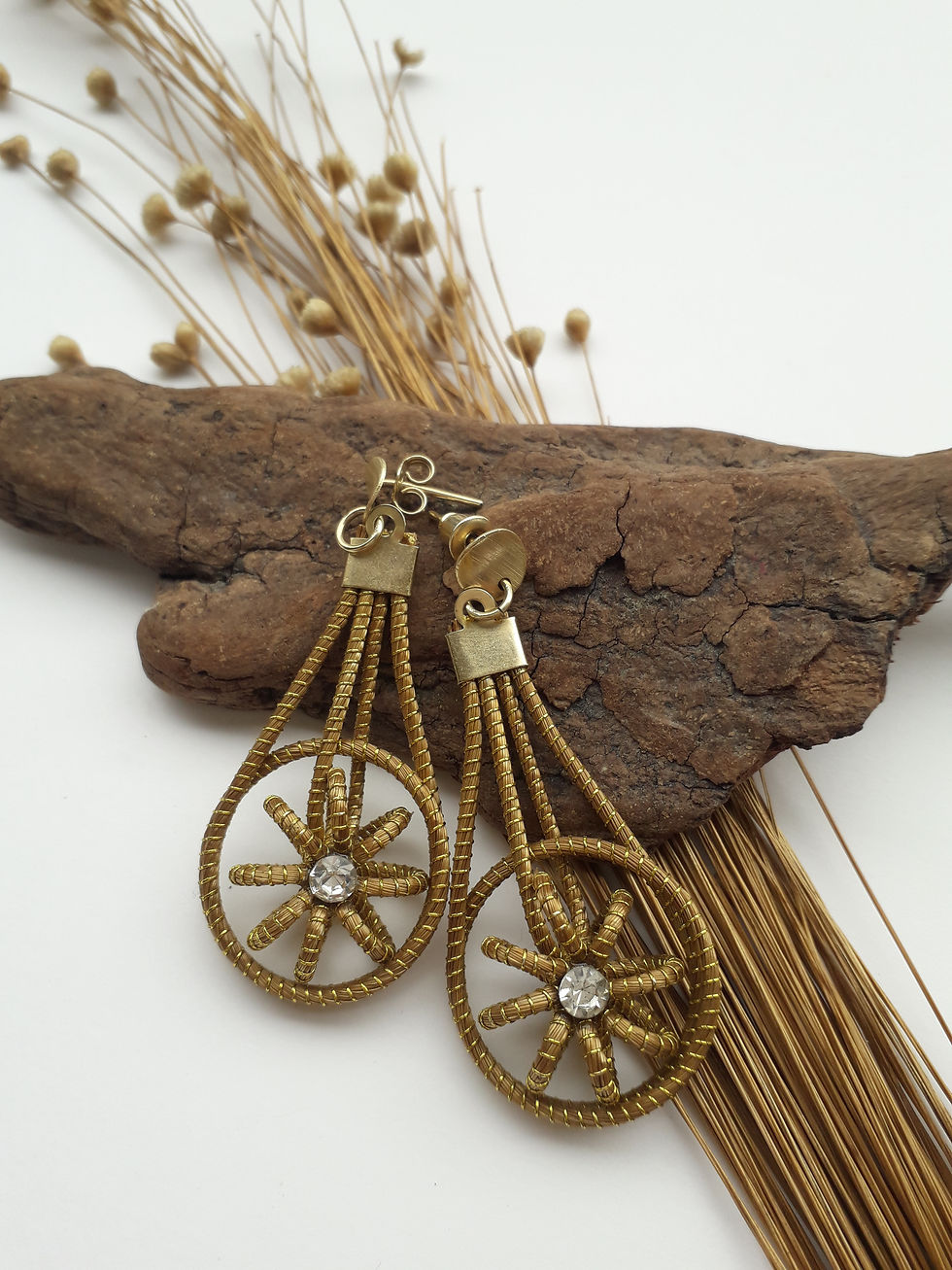 Boucles d'oreille Roda Gira