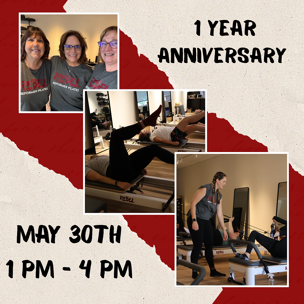 This Saturday. Free classes. Cookies. One year of REBEL